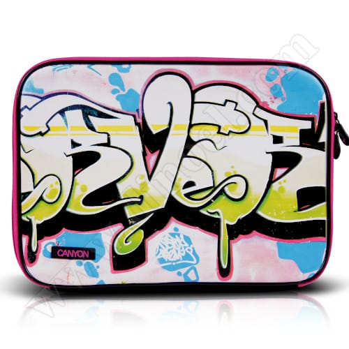 Калъф Canyon, Graffiti Limited, CNL-NB04D, 13.3", Color, текстил