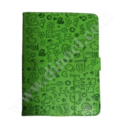 Калъф Stylus, Color, ST-53002, 8", Green, кожа