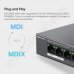 Mercusys, MS108GP, 10/100/1000MB, 7-Port PoE+, мрежов суич, разклонител
