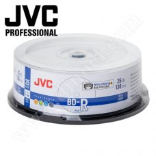 BD-R JVC, Professional, Inkjet Printable, 25GB, 6X, Cake box 25бр.