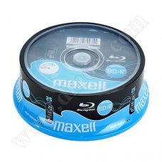 BD-R Maxell, Inkjet Printable, 25GB, 4X, Cake box 25бр.