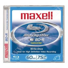 Mini BD-R Maxell, 7.5GB, 6X, Jewel case