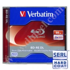 BD-RE Verbatim, DL, 50GB, 2X, Jewel case 1бр.