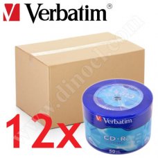 CD-R Verbatim, Extra Protection, 700MB, 52X, целофан 50бр.x12