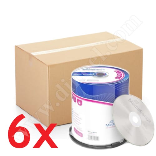 CD-R MediaRange, 700MB, 52X, Cake box 100бр.
