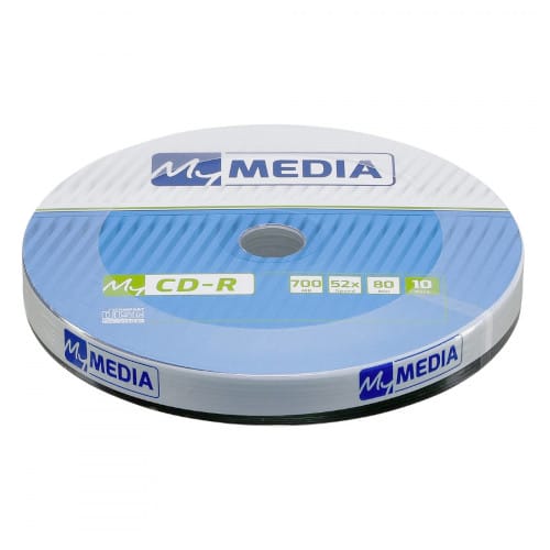 CD-R MyMedia, by Verbatim, 700MB, 52X, целофан 10бр. 
