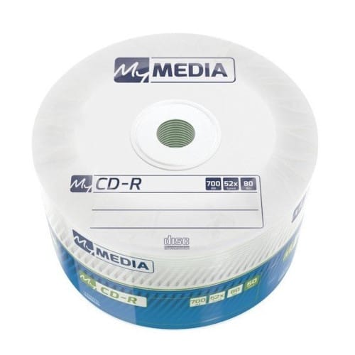 CD-R MyMedia, by Verbatim, 700MB, 52X, целофан 50бр.