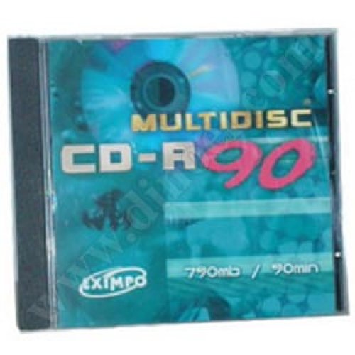 CD-R Multidisc, High Capacity, 800MB, 90min, 32X, Jewel case 10бр.