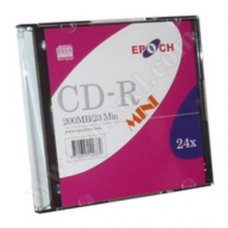 Mini CD-R Epoch, 200MB, 24X, Slim case
