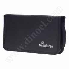 Чантичка MediaRange, CD, DVD, BD за 48бр. диска, текстил