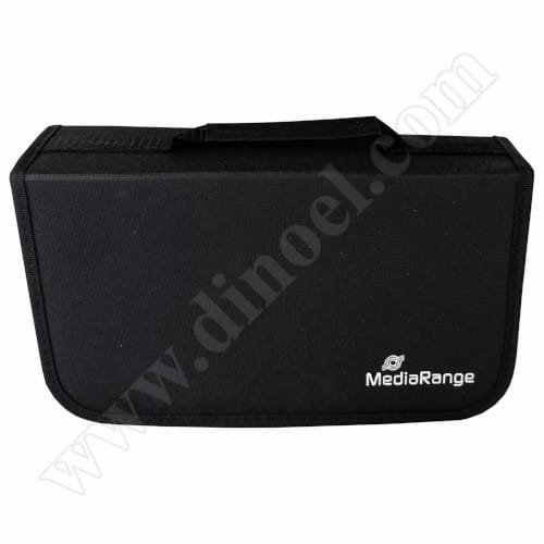 Чантичка MediaRange, CD, DVD, BD за 96бр. диска, текстил
