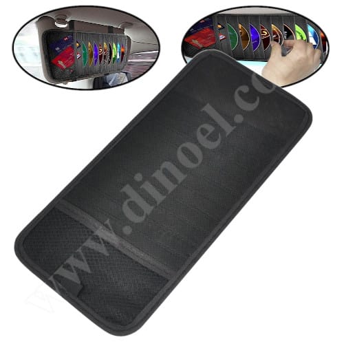 Сенник за кола E.BOX EFS, Visor, CD, DVD, BD за 18бр. диска