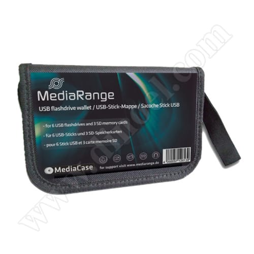 Чантичка MediaRange, за  6бр., Flash Drives & 3бр., SD Cards