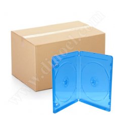 Кутийка BD, за 2бр. диска, 11mm, кашон 50бр., Blue