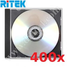 Кутийка CD, за 1бр. диск, Jewel case, 10mm, 60gr, в кашон 400бр., Black, несглобени