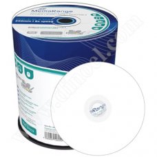 DVD+R DL MediaRange, Inkjet Printable, 8.5GB, 8X, Cake box 100бр.