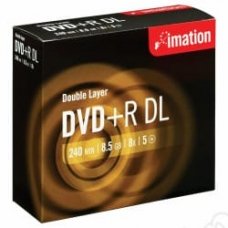 DVD+R DL Imation, 8.5GB, 8X, Jewel case
