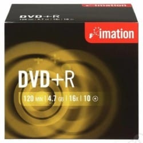 DVD+R Imation, 4.7GB, 16X, Jewel case 10бр.