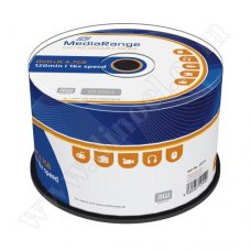 DVD+R MediaRange, 4.7GB, 16X, Cake box  50бр.