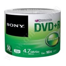 DVD+R Sony, AccuCORE, 4.7GB, 16X, целофан 50бр. DVD+R Sony, AccuCORE, 4.7GB, 16X, целофан 50бр.