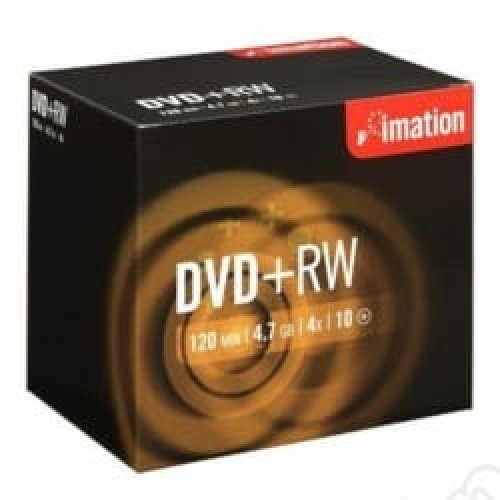 DVD+RW Imation, 4.7GB, 4X, Jewel case 10бр.