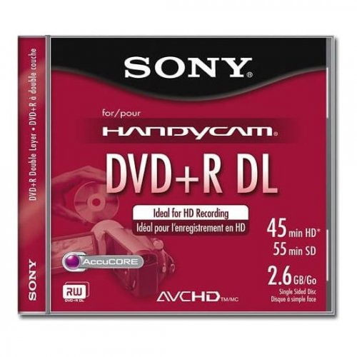 Mini DVD+R DL Sony, 2.8GB, 4X, Slim case