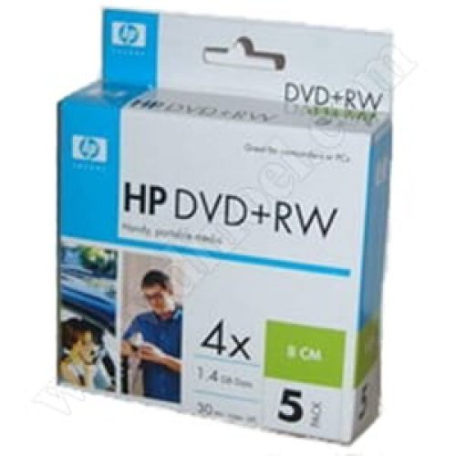 Mini DVD+RW HP, Hewlett-Packard, 1.4GB, 4X, Slim case