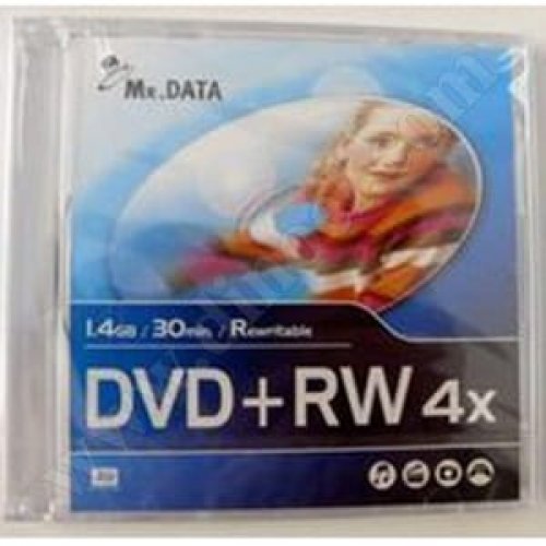 Mini DVD+RW Mr.Data, 1.4GB, 4X, Slim case
