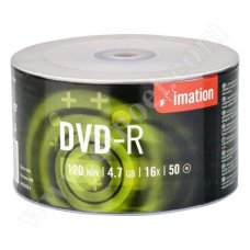 DVD-R Imation, 4.7GB, 16X, целофан 50бр.