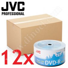 DVD-R JVC, Professional, 4.7GB, 16X, целофан 50бр.x12