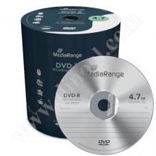 DVD-R MediaRange, 4.7GB, 16X, целофан 100бр.