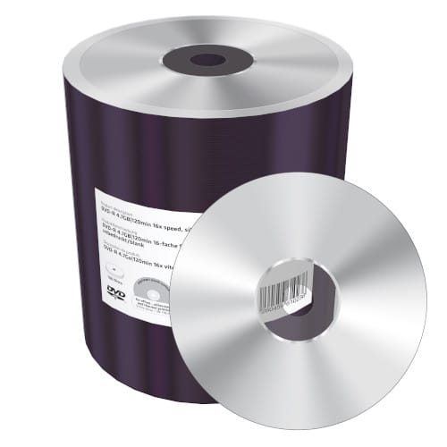 DVD-R MediaRange, 4.7GB, 16X, целофан 100бр., без лого