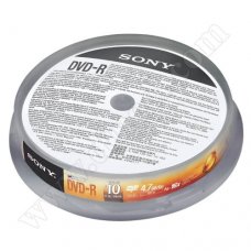 DVD-R Sony, AccuCORE, 4.7GB, 16X, Cake box 10бр. DVD-R Sony, AccuCORE, 4.7GB, 16X, Cake box 10бр.