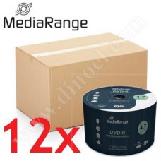 DVD-R MediaRange, 4.7GB, 16X, целофан  50бр.x12