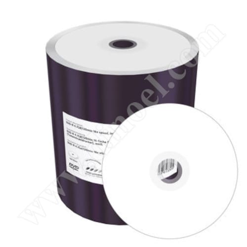 DVD-R MediaRange, Inkjet Printable, 4.7GB, 16X, целофан 100бр.