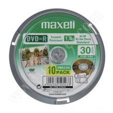 Mini DVD-R Maxell, 1.4GB, 4X, Cake box 10бр.