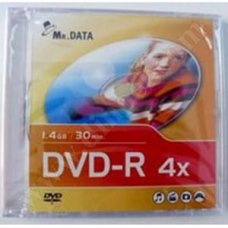 Mini DVD-R Mr.Data, 1.4GB, 4X, Slim case