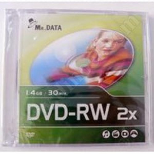 Mini DVD-RW Mr.Data, 1.4GB, 2X, Slim case