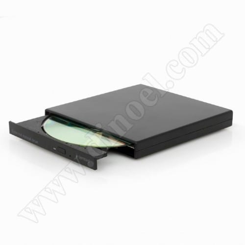 Оптично устройство Gembird, DVD-02, USB 2.0, Black