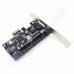 Карта RoTech, PCI-E към SATA x2 + PATA x1 Expansion