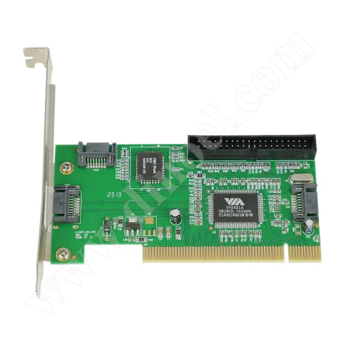 Карта RoTech, PCI към SATA x3 + PATA x1 Expansion