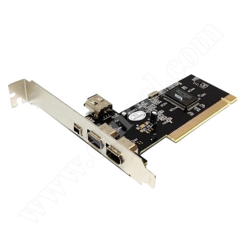 Карта RoTech, PCI към 1394AV 3+1, FireWire, IEEE 1394