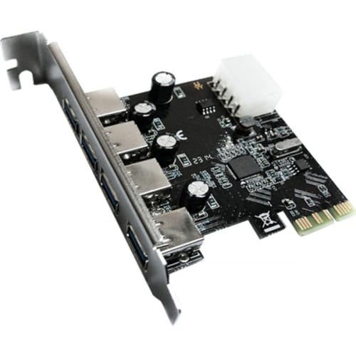 Карта RoTech, PCI-E към USB 3.0 x4 Molex Expansion