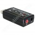 Звукова карта Coltech, PD360, Virtual 3D, 2 канала, USB 2.0