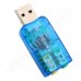 Звукова карта Coltech, PD260, Virtual 3D, 2 канала, USB 2.0