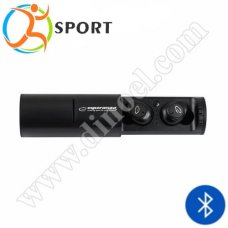 Безжични слушалки с микрофон Esperanza, TWS, Laurel, EH227K, BT, V5.0, Black