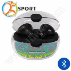 Безжични слушалки с микрофон Esperanza, TWS, Pandora, EH224K, BT, V5.0, Black
