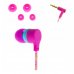 Слушалки с микрофон Maxell, CORDZ, MXH-ES20, 3.5mm, jack x1x, Pink