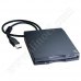 Флопи дисково устройство TEAC, FDD, USB, 1.44MB, Black