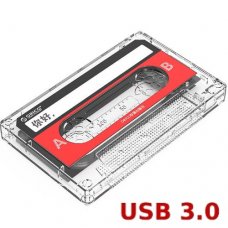 Кутия за HDD, Orico, 2180U3-CR, 2.5“, SATA, USB 3.0, Clear